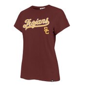USC Trojans Women's 47' Cardinal Tail Sweep Franklin T-Shirt